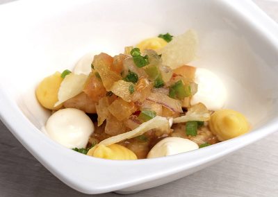 Restaurante Palacio de La Tercia – Tapa «IGNACIOS” (Que parece más elegante)»